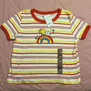 Rainbow Brite Ringer Short Sleeve Graphic T-Shirt